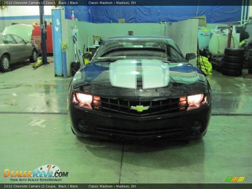 2010 Chevrolet Camaro LS Coupe Black / Black Photo #3