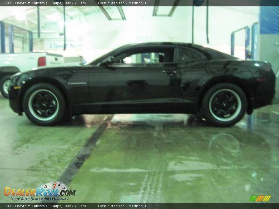 2010 Chevrolet Camaro LS Coupe Black / Black Photo #8