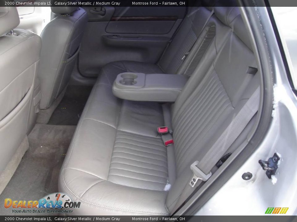 2000 Chevrolet Impala LS Galaxy Silver Metallic / Medium Gray Photo #19
