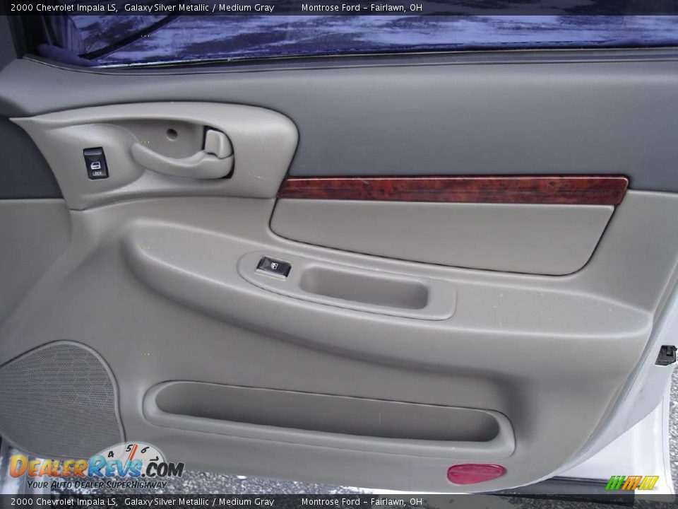 2000 Chevrolet Impala LS Galaxy Silver Metallic / Medium Gray Photo #22