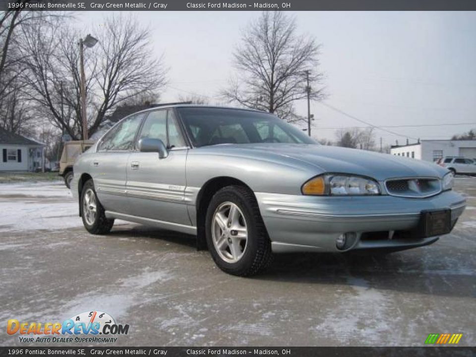 1996 Pontiac Bonneville SE Gray Green Metallic / Gray Photo #3