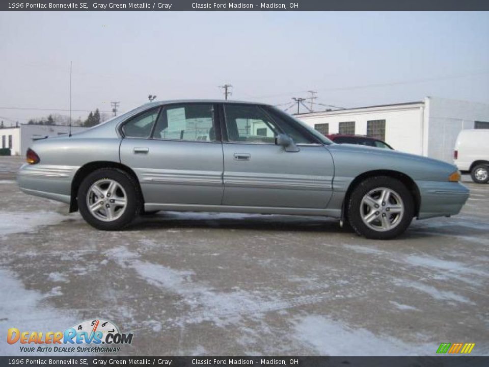 1996 Pontiac Bonneville SE Gray Green Metallic / Gray Photo #4