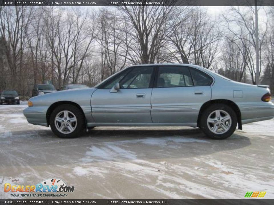 1996 Pontiac Bonneville SE Gray Green Metallic / Gray Photo #6