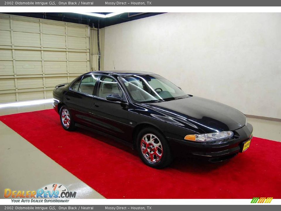 2002 Oldsmobile Intrigue GLS Onyx Black / Neutral Photo #1