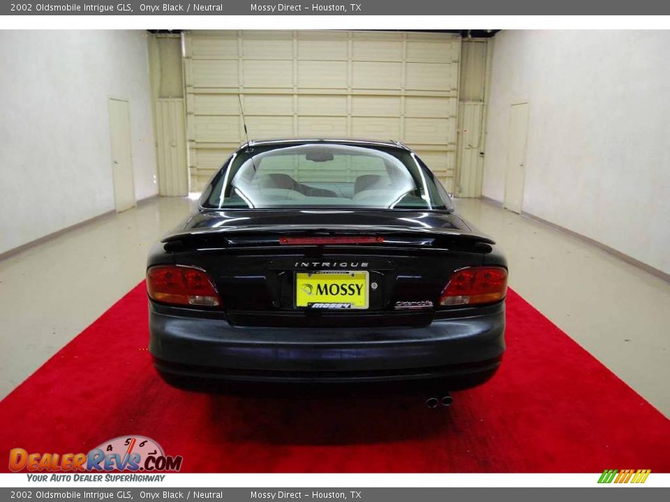 2002 Oldsmobile Intrigue GLS Onyx Black / Neutral Photo #5