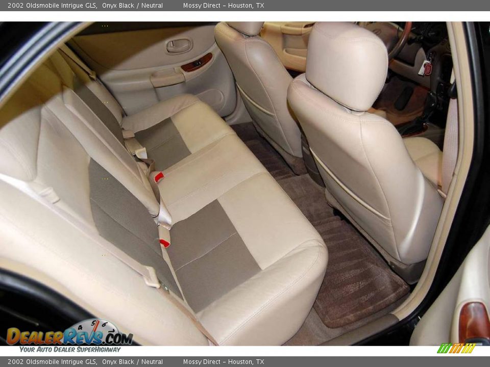 2002 Oldsmobile Intrigue GLS Onyx Black / Neutral Photo #21