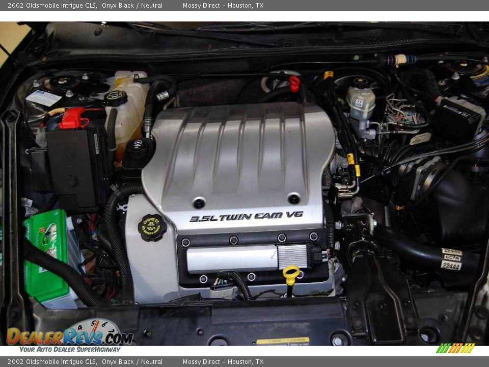 2002 Oldsmobile Intrigue GLS Onyx Black / Neutral Photo #30