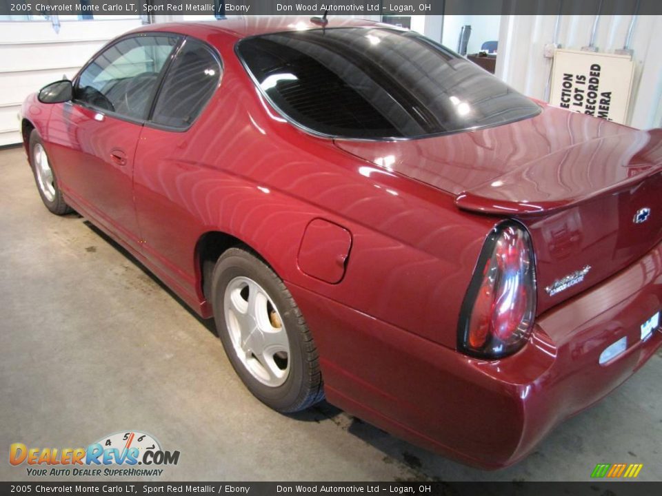 2005 Chevrolet Monte Carlo LT Sport Red Metallic / Ebony Photo #4