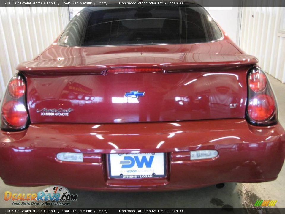 2005 Chevrolet Monte Carlo LT Sport Red Metallic / Ebony Photo #6