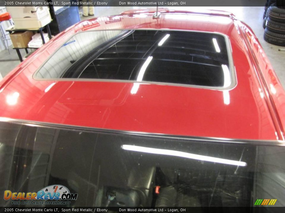 2005 Chevrolet Monte Carlo LT Sport Red Metallic / Ebony Photo #7