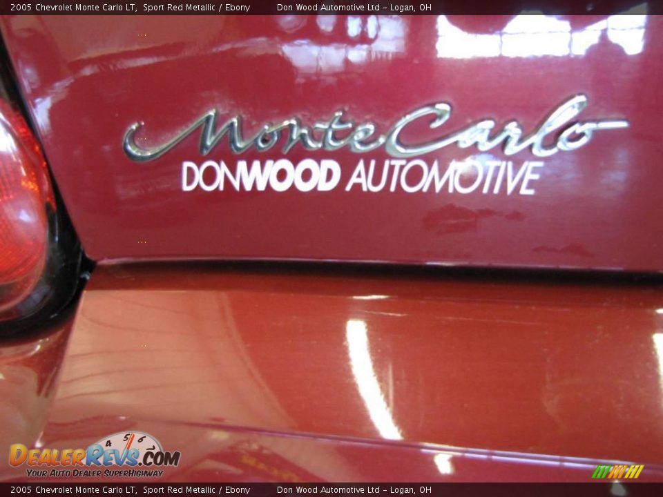 2005 Chevrolet Monte Carlo LT Sport Red Metallic / Ebony Photo #8