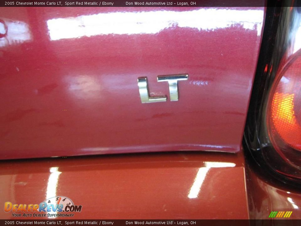 2005 Chevrolet Monte Carlo LT Sport Red Metallic / Ebony Photo #9