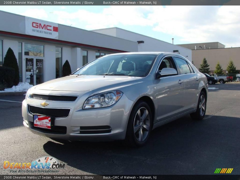 2008 Chevrolet Malibu LT Sedan Silverstone Metallic / Ebony Photo #1