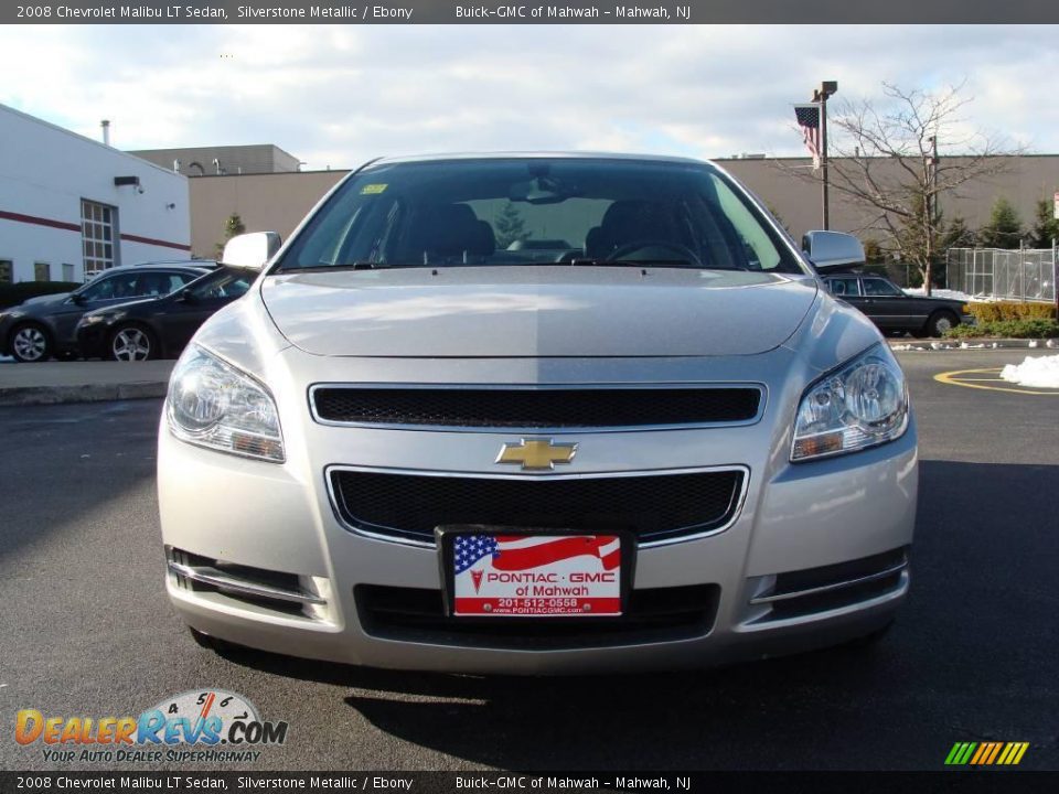 2008 Chevrolet Malibu LT Sedan Silverstone Metallic / Ebony Photo #2