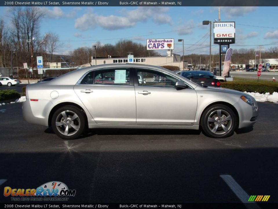 2008 Chevrolet Malibu LT Sedan Silverstone Metallic / Ebony Photo #4