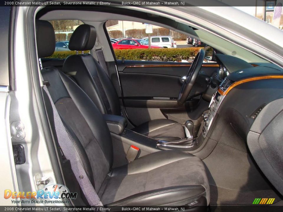 2008 Chevrolet Malibu LT Sedan Silverstone Metallic / Ebony Photo #16