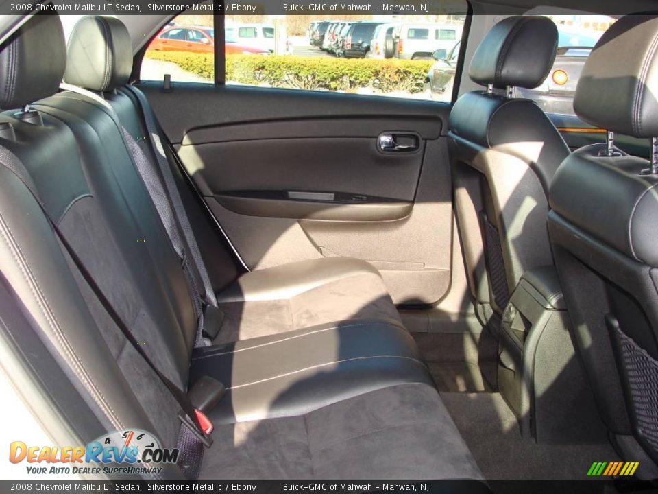 2008 Chevrolet Malibu LT Sedan Silverstone Metallic / Ebony Photo #17