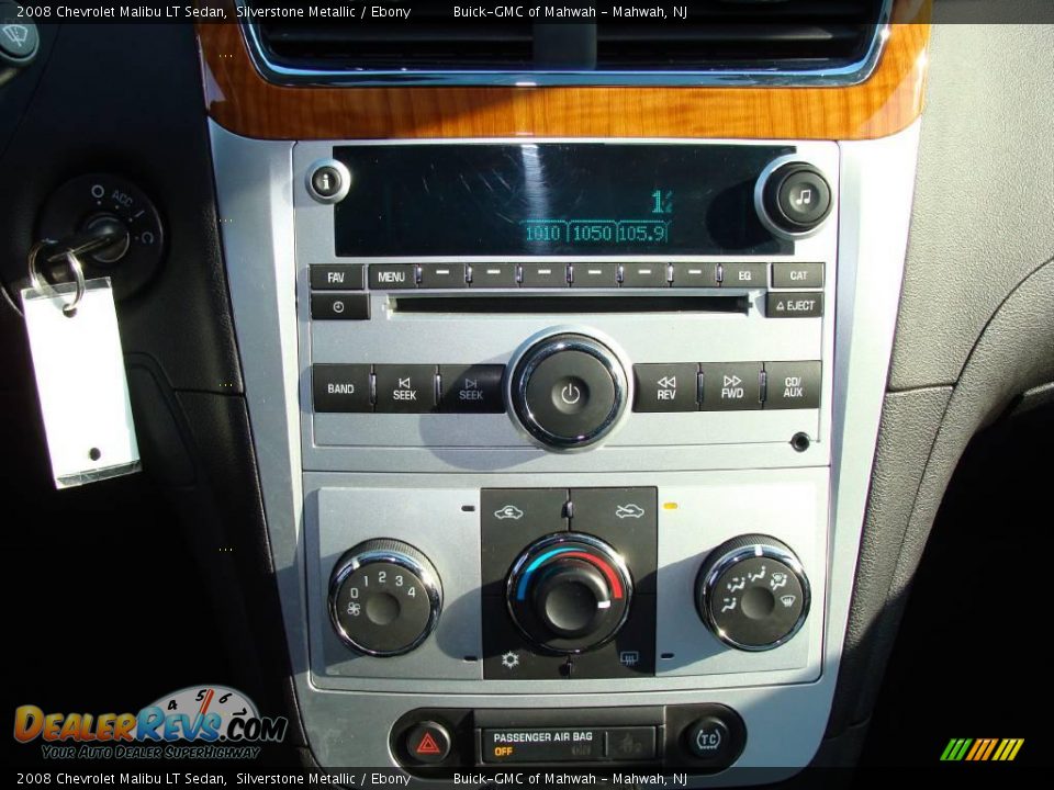 2008 Chevrolet Malibu LT Sedan Silverstone Metallic / Ebony Photo #20