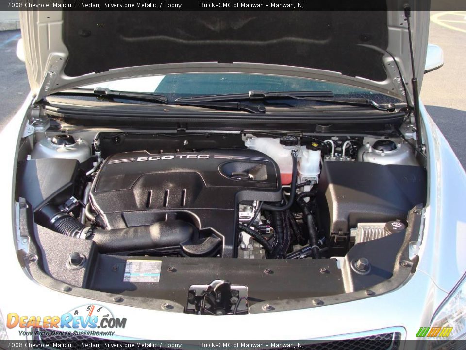 2008 Chevrolet Malibu LT Sedan Silverstone Metallic / Ebony Photo #24