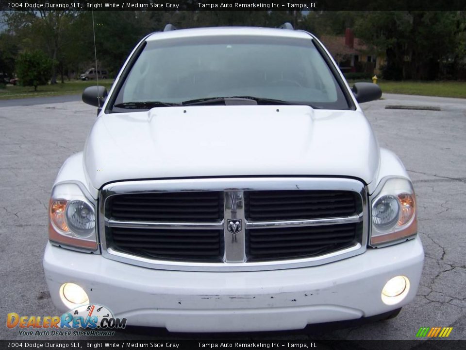 2004 Dodge Durango SLT Bright White / Medium Slate Gray Photo #2