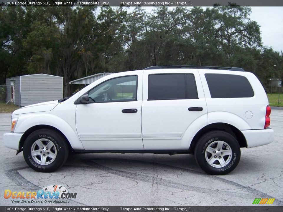 2004 Dodge Durango SLT Bright White / Medium Slate Gray Photo #7