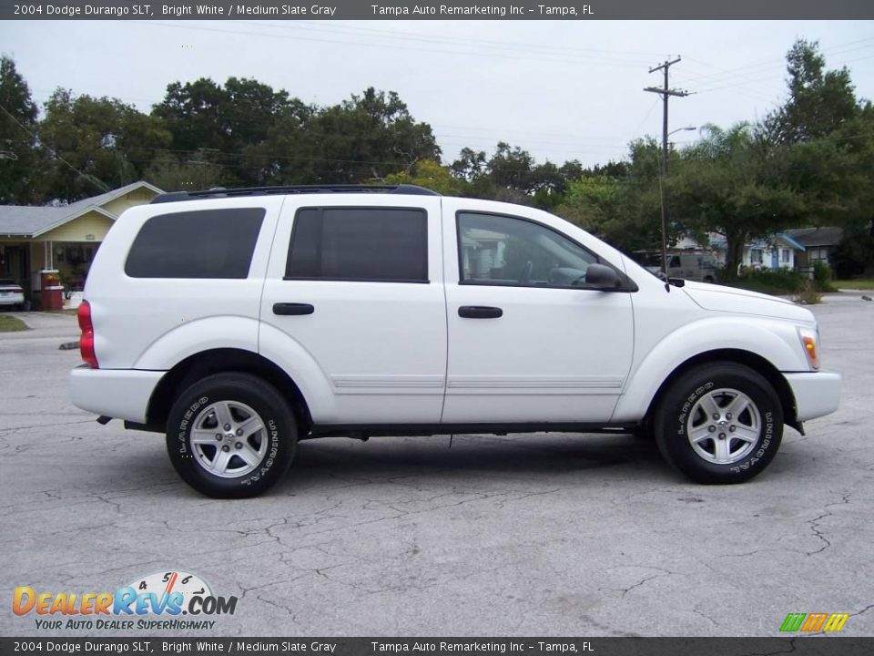 2004 Dodge Durango SLT Bright White / Medium Slate Gray Photo #8