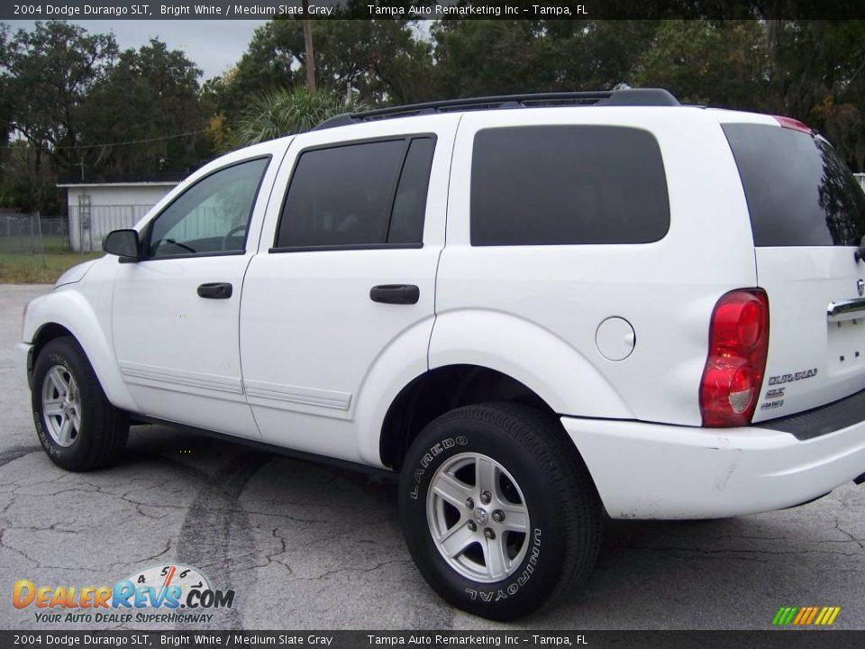 2004 Dodge Durango SLT Bright White / Medium Slate Gray Photo #9