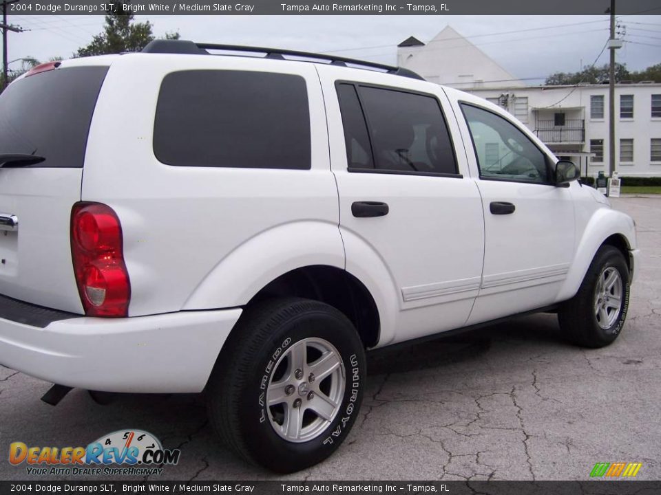 2004 Dodge Durango SLT Bright White / Medium Slate Gray Photo #10