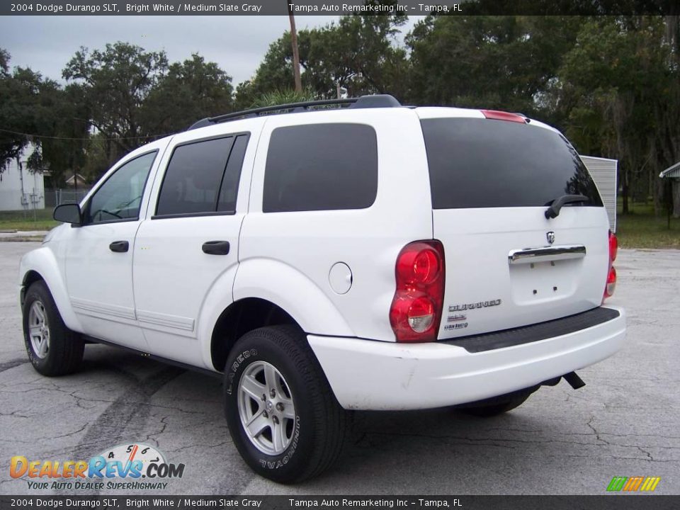 2004 Dodge Durango SLT Bright White / Medium Slate Gray Photo #11