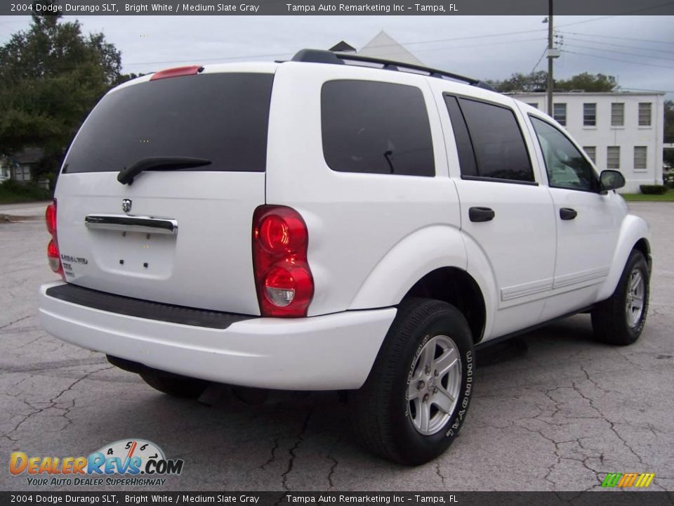 2004 Dodge Durango SLT Bright White / Medium Slate Gray Photo #12