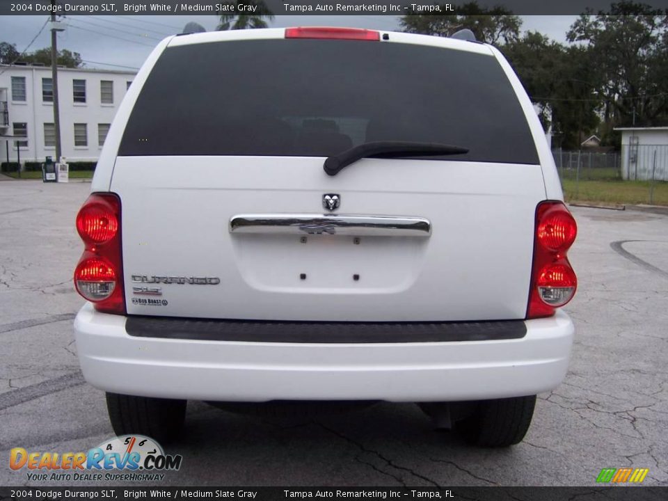 2004 Dodge Durango SLT Bright White / Medium Slate Gray Photo #13