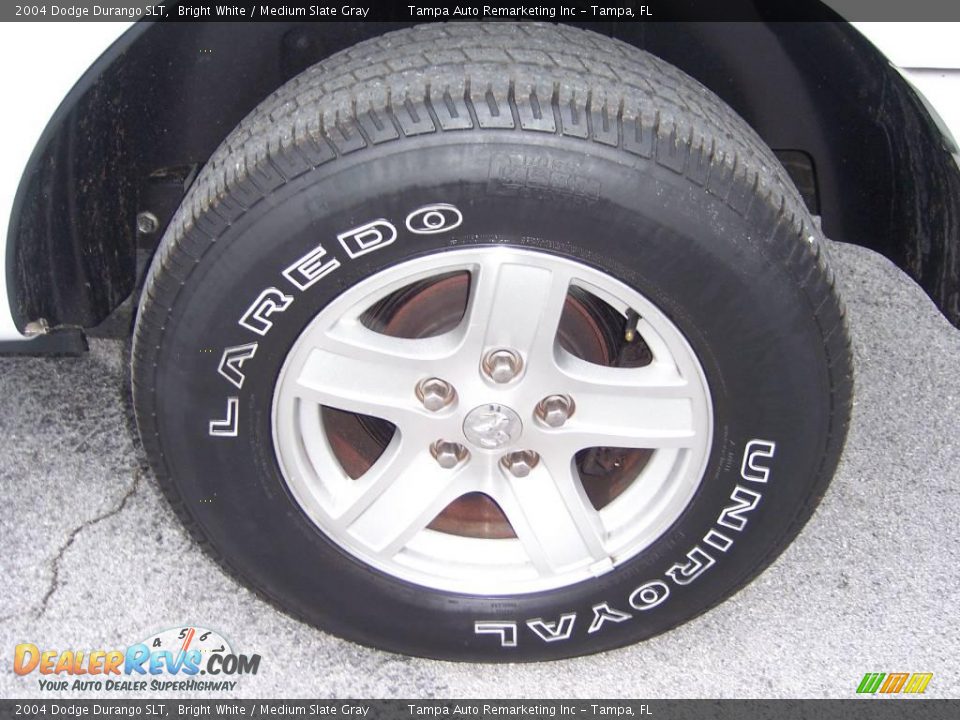 2004 Dodge Durango SLT Bright White / Medium Slate Gray Photo #16