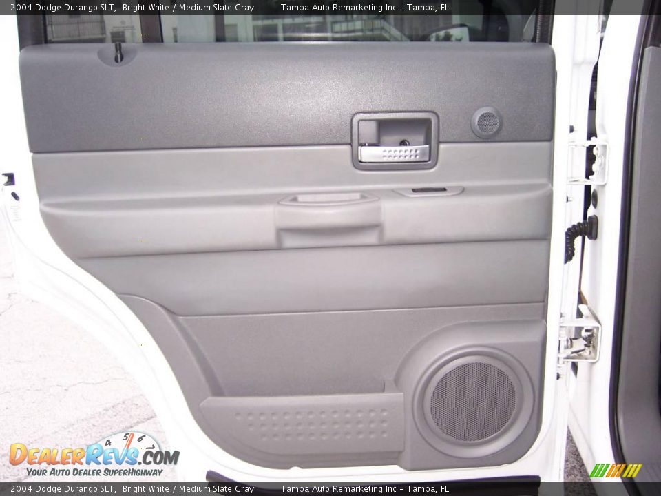 2004 Dodge Durango SLT Bright White / Medium Slate Gray Photo #22