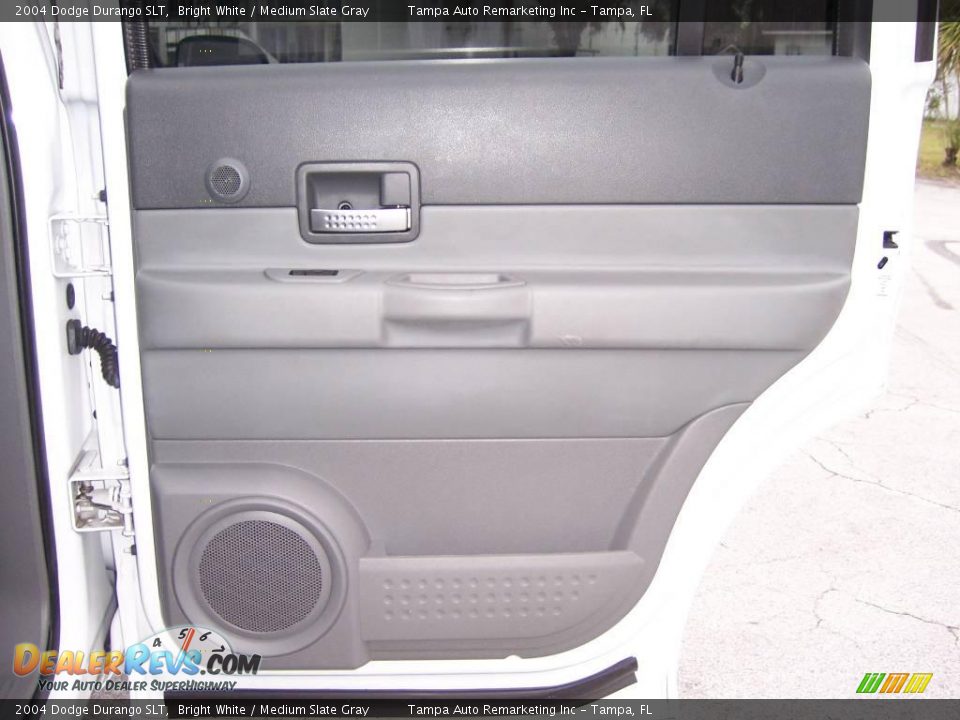 2004 Dodge Durango SLT Bright White / Medium Slate Gray Photo #23