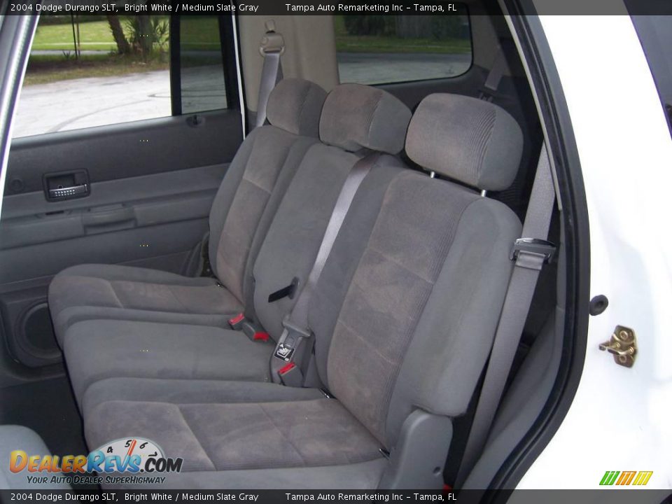 2004 Dodge Durango SLT Bright White / Medium Slate Gray Photo #26