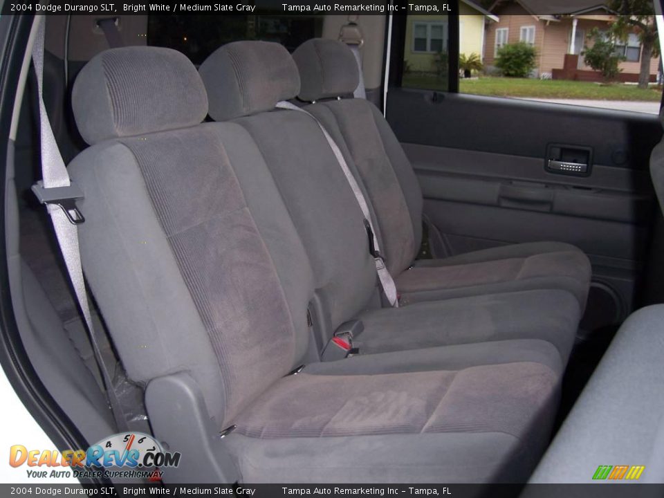 2004 Dodge Durango SLT Bright White / Medium Slate Gray Photo #27