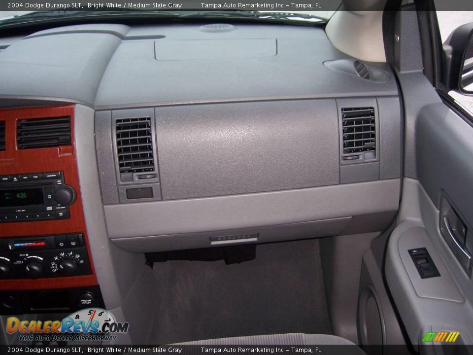 2004 Dodge Durango SLT Bright White / Medium Slate Gray Photo #33