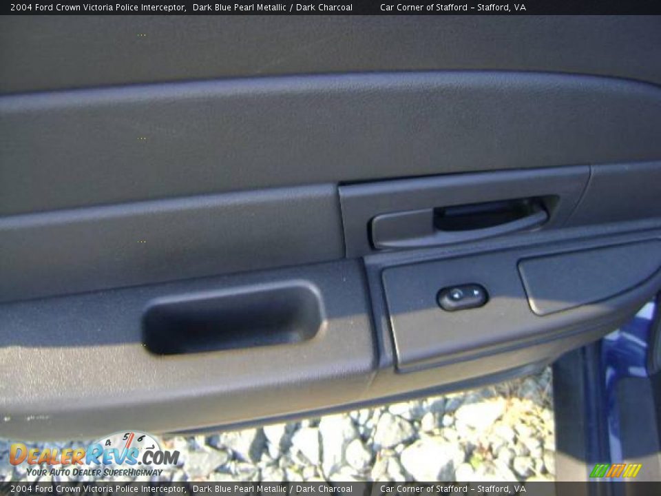 2004 Ford Crown Victoria Police Interceptor Dark Blue Pearl Metallic / Dark Charcoal Photo #14