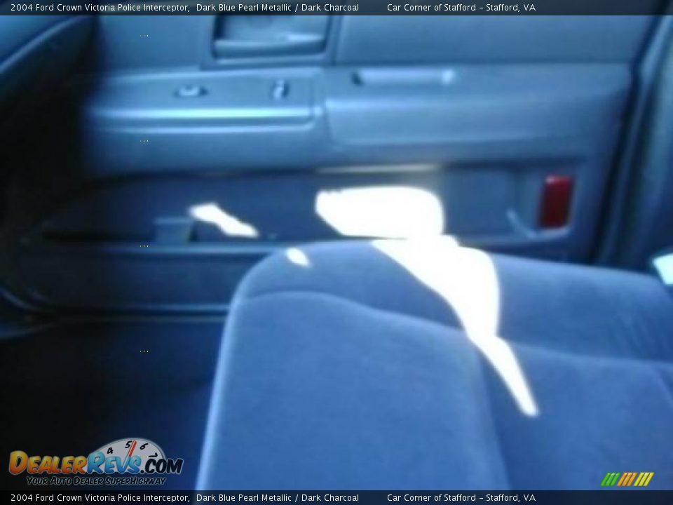 2004 Ford Crown Victoria Police Interceptor Dark Blue Pearl Metallic / Dark Charcoal Photo #24