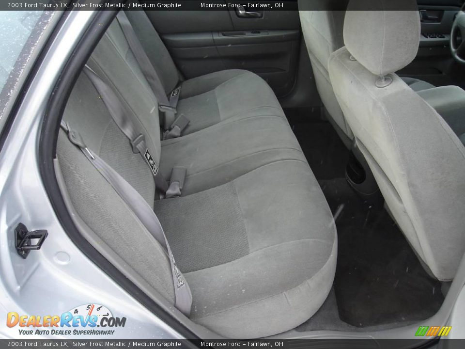 2003 Ford Taurus LX Silver Frost Metallic / Medium Graphite Photo #14