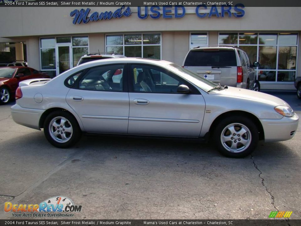 2004 Ford Taurus SES Sedan Silver Frost Metallic / Medium Graphite Photo #1