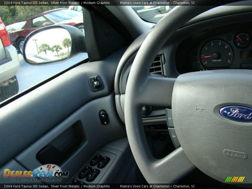 2004 Ford Taurus SES Sedan Silver Frost Metallic / Medium Graphite Photo #19