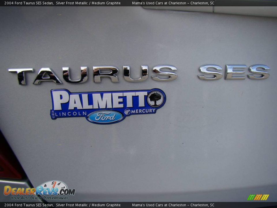 2004 Ford Taurus SES Sedan Silver Frost Metallic / Medium Graphite Photo #29