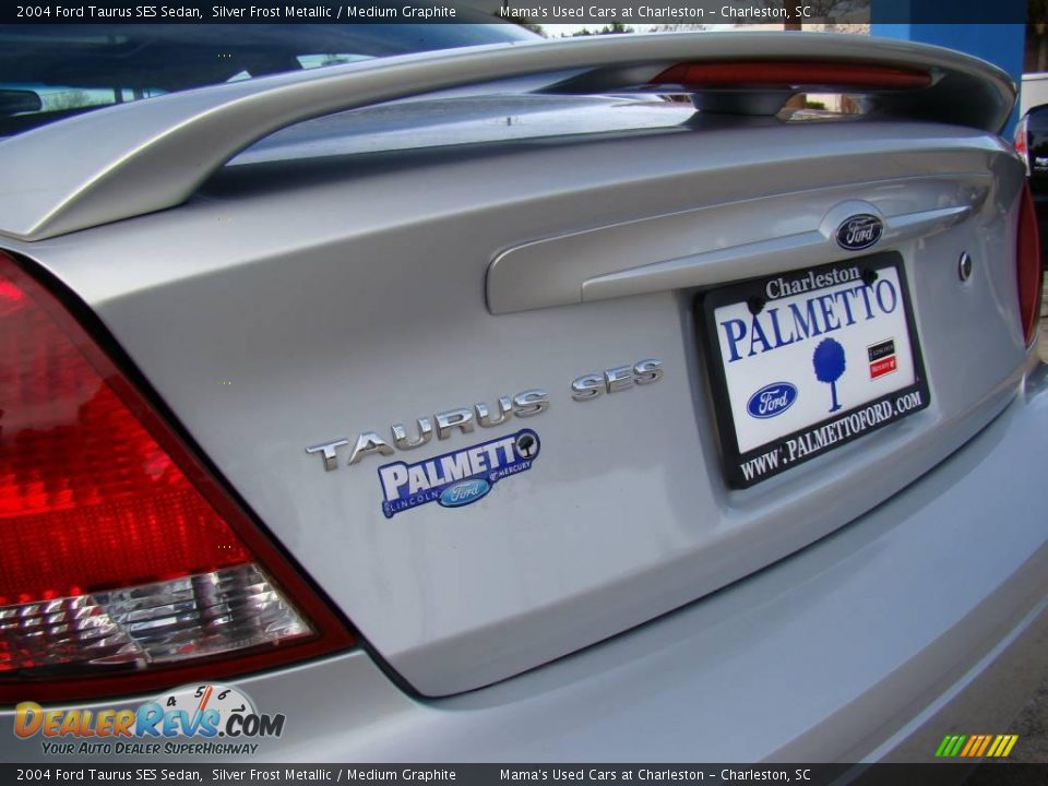 2004 Ford Taurus SES Sedan Silver Frost Metallic / Medium Graphite Photo #30