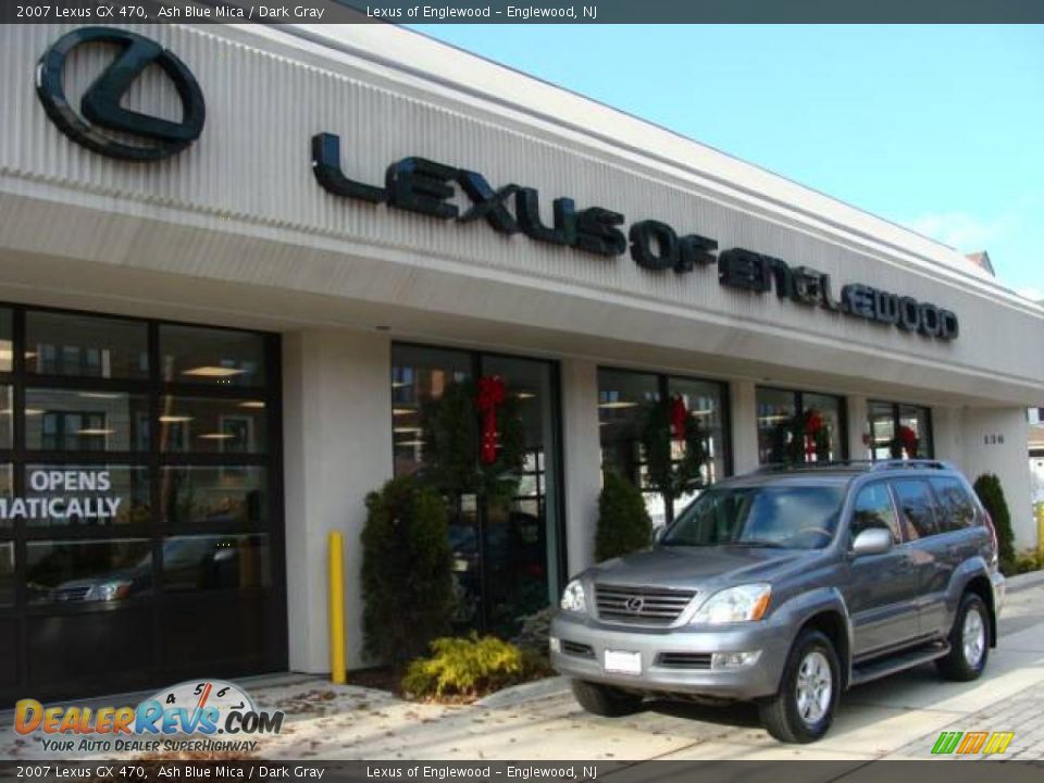 2007 Lexus GX 470 Ash Blue Mica / Dark Gray Photo 1
