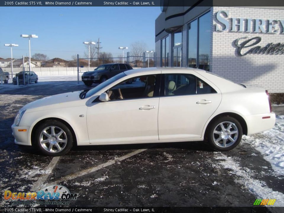 2005 Cadillac STS V8 White Diamond / Cashmere Photo #7