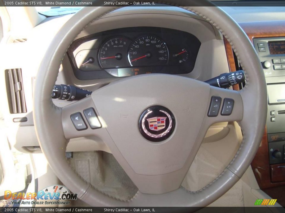 2005 Cadillac STS V8 White Diamond / Cashmere Photo #20