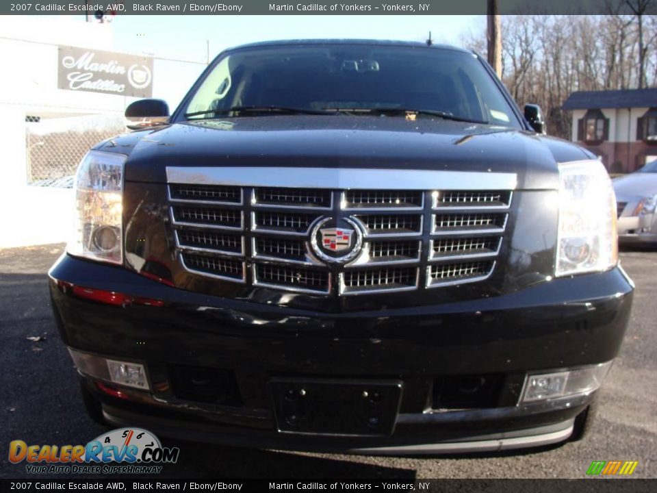2007 Cadillac Escalade AWD Black Raven / Ebony/Ebony Photo #2