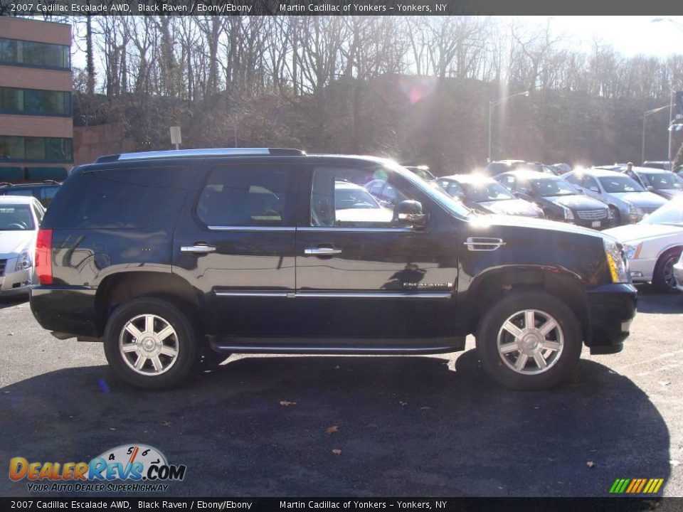 2007 Cadillac Escalade AWD Black Raven / Ebony/Ebony Photo #4