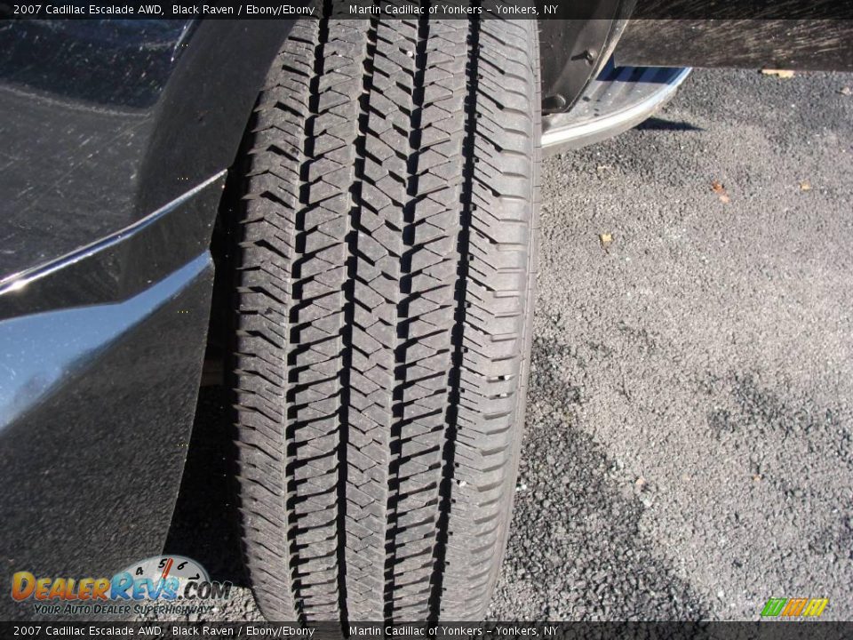2007 Cadillac Escalade AWD Black Raven / Ebony/Ebony Photo #10